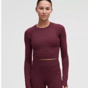 Lulu Cropped Swiftly Long Sleeve